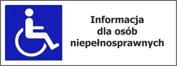 Inf. dla osób niepełnosprawnych