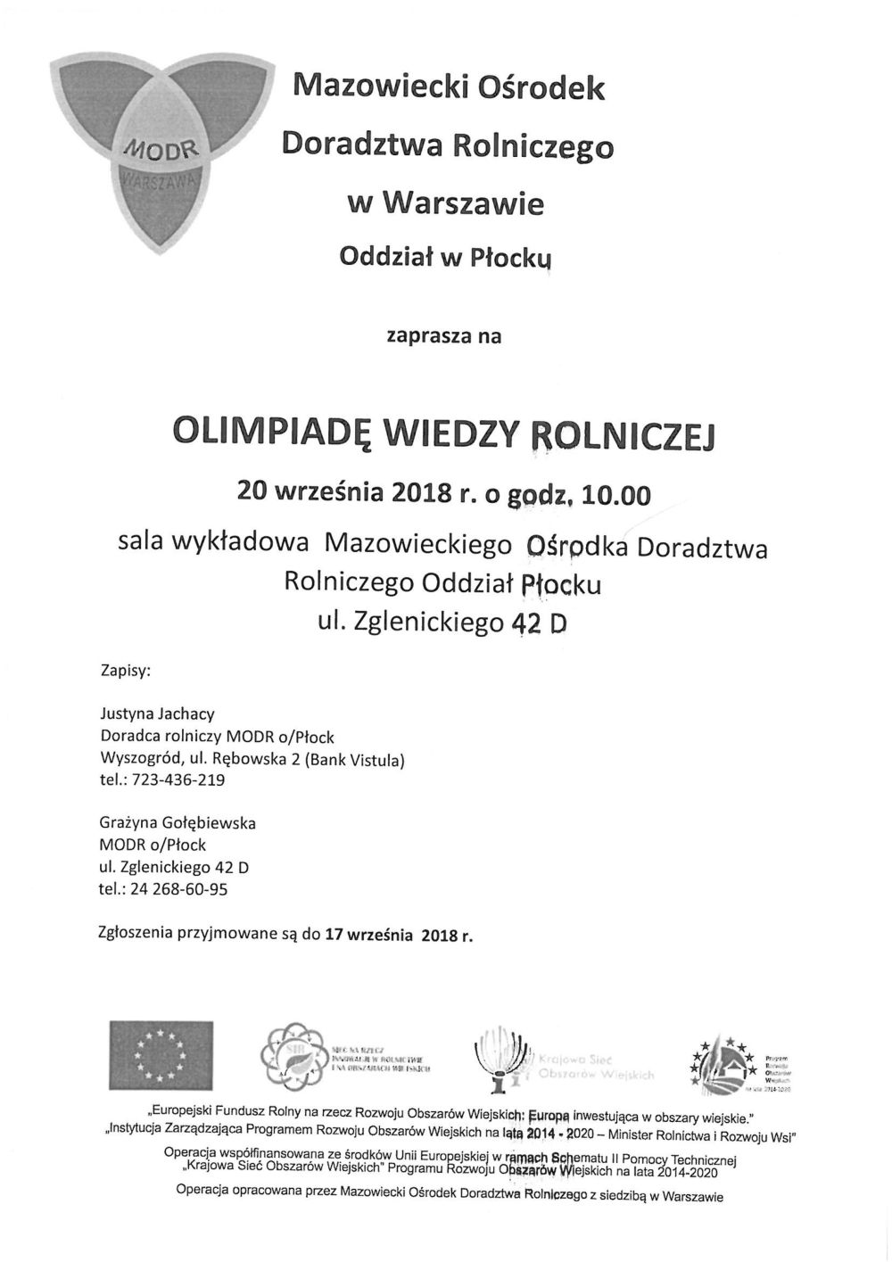 Olimpiada wiedzy rolniczej 000918