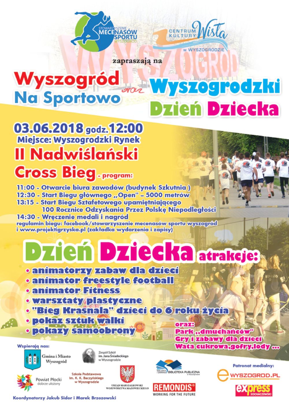 Plakat Dzień DzieckaBieg